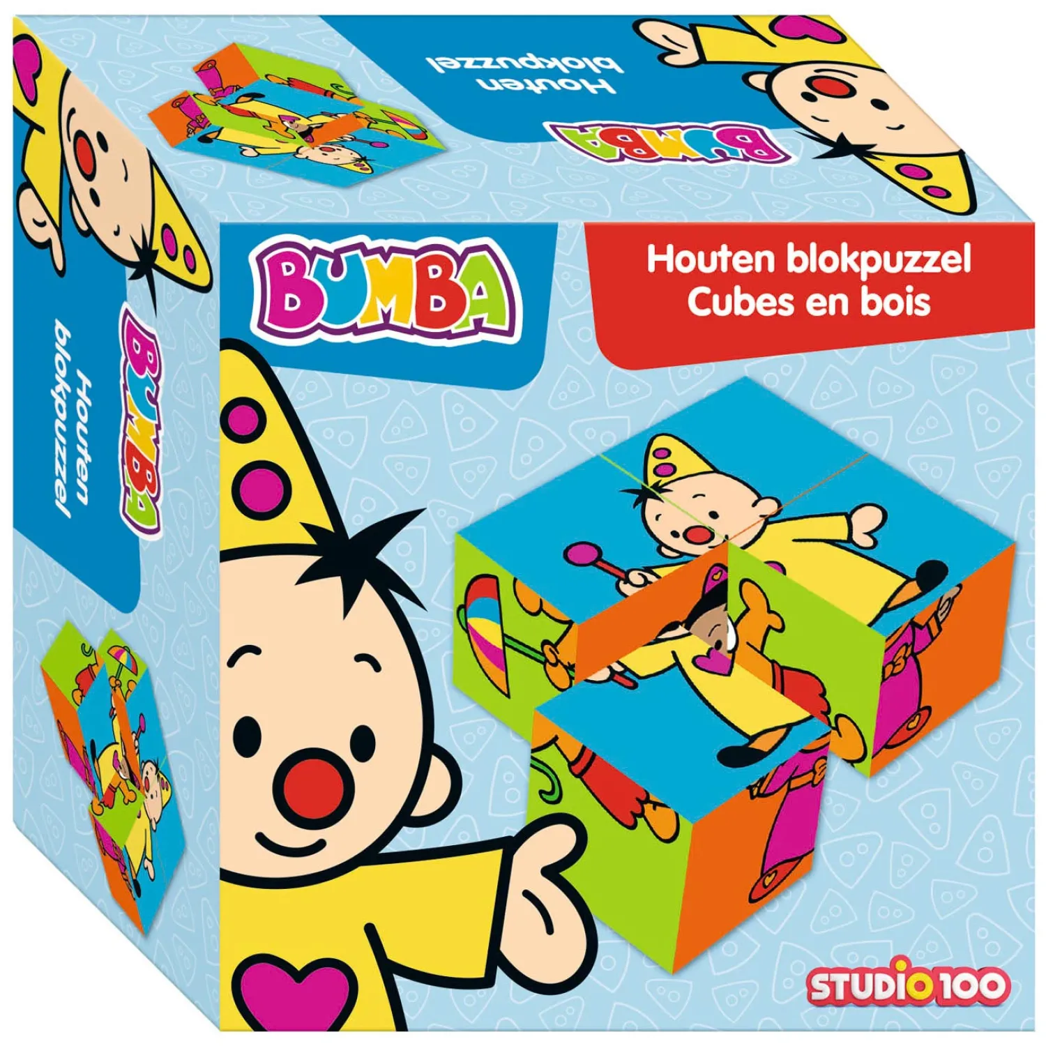 Bumba Houten Blokpuzzel, 4st.-Studio 100 Online