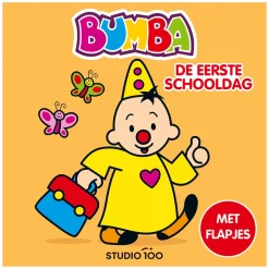 Studio 100 Bumba Kartonboek met Flapjes - De eerste schooldag Outlet