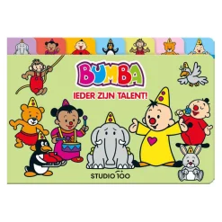 Bumba Kartonboek met Tabs - Ieder zijn Talent-Studio 100