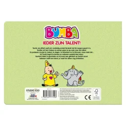 Bumba Kartonboek met Tabs - Ieder zijn Talent-Studio 100