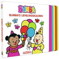 Bumba Kartonboek met trapjes - Bumba's lievelingskleuren-Studio 100 New