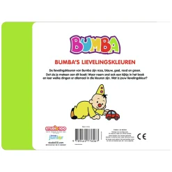Bumba Kartonboek met trapjes - Bumba's lievelingskleuren-Studio 100 New