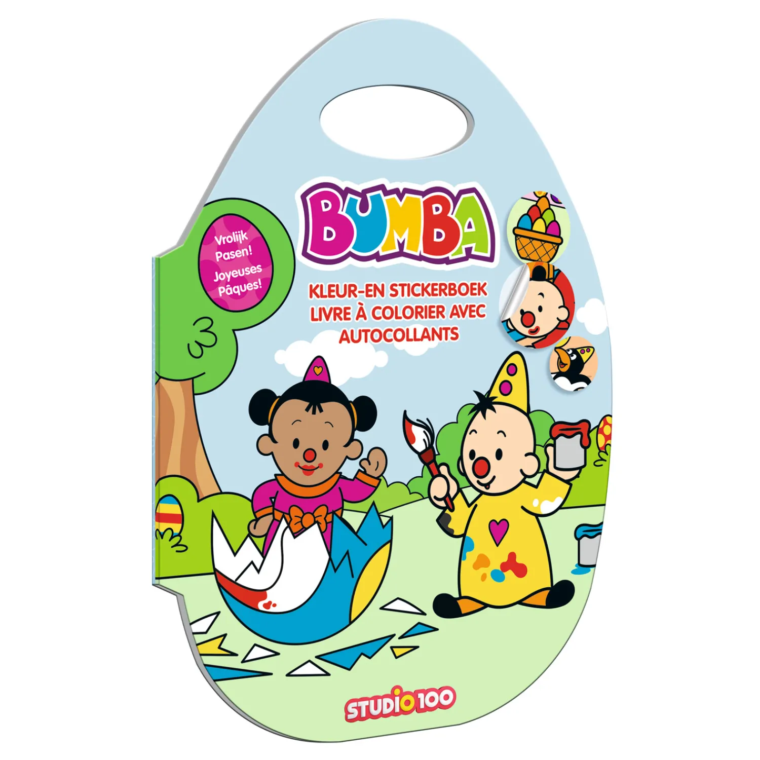 Bumba Kleur- en Stickerboek Pasen>Studio 100 Hot
