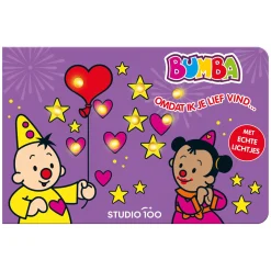 Studio 100 Bumba Lichtjesboek - Omdat ik je lief vind New