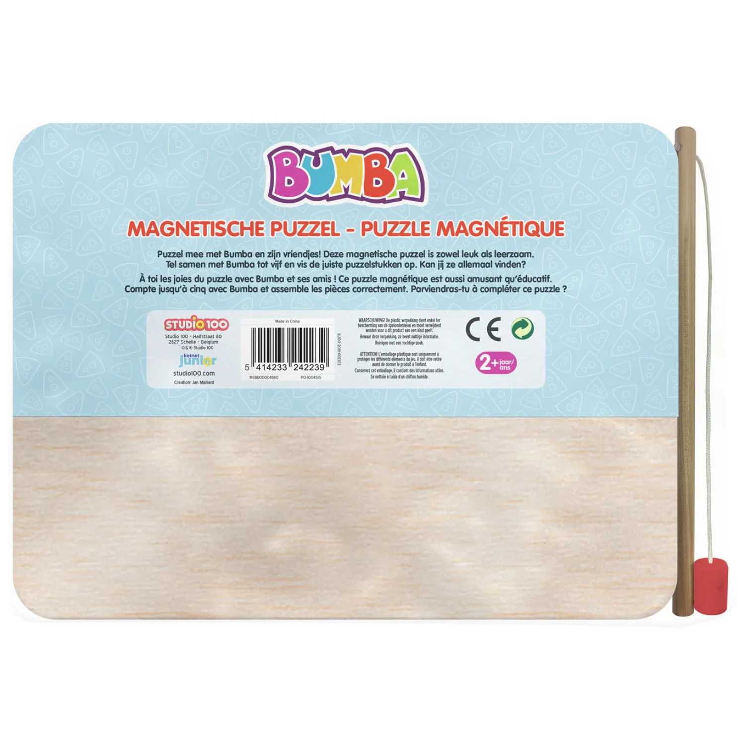 Bumba Magnetische Houten Puzzel>Studio 100 Best