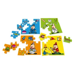 Studio 100 Bumba Puzzel Beroepen, 4in1 Clearance