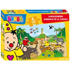 Studio 100 Bumba Puzzel Jungledieren, 6st. Clearance