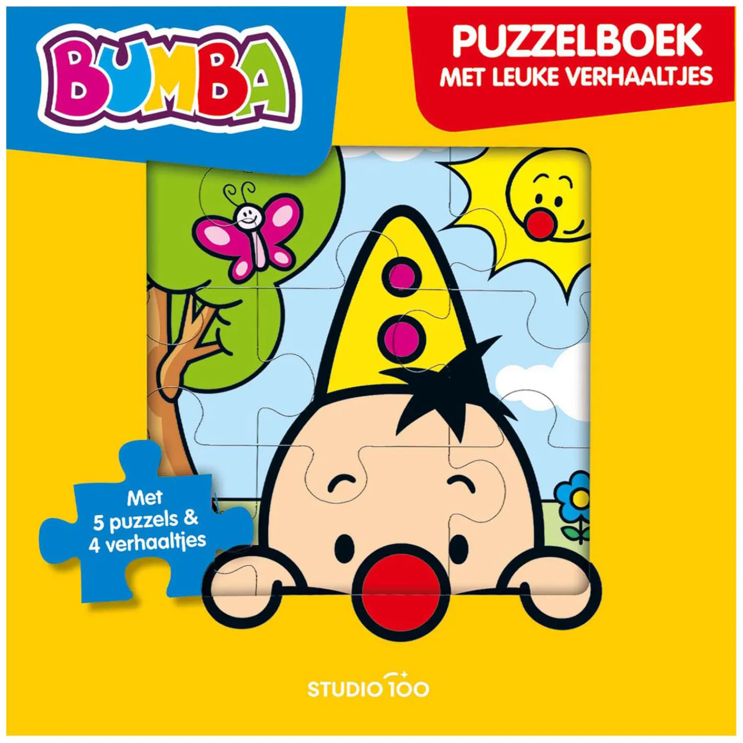 Studio 100 Bumba Puzzelboek - Geel Hot