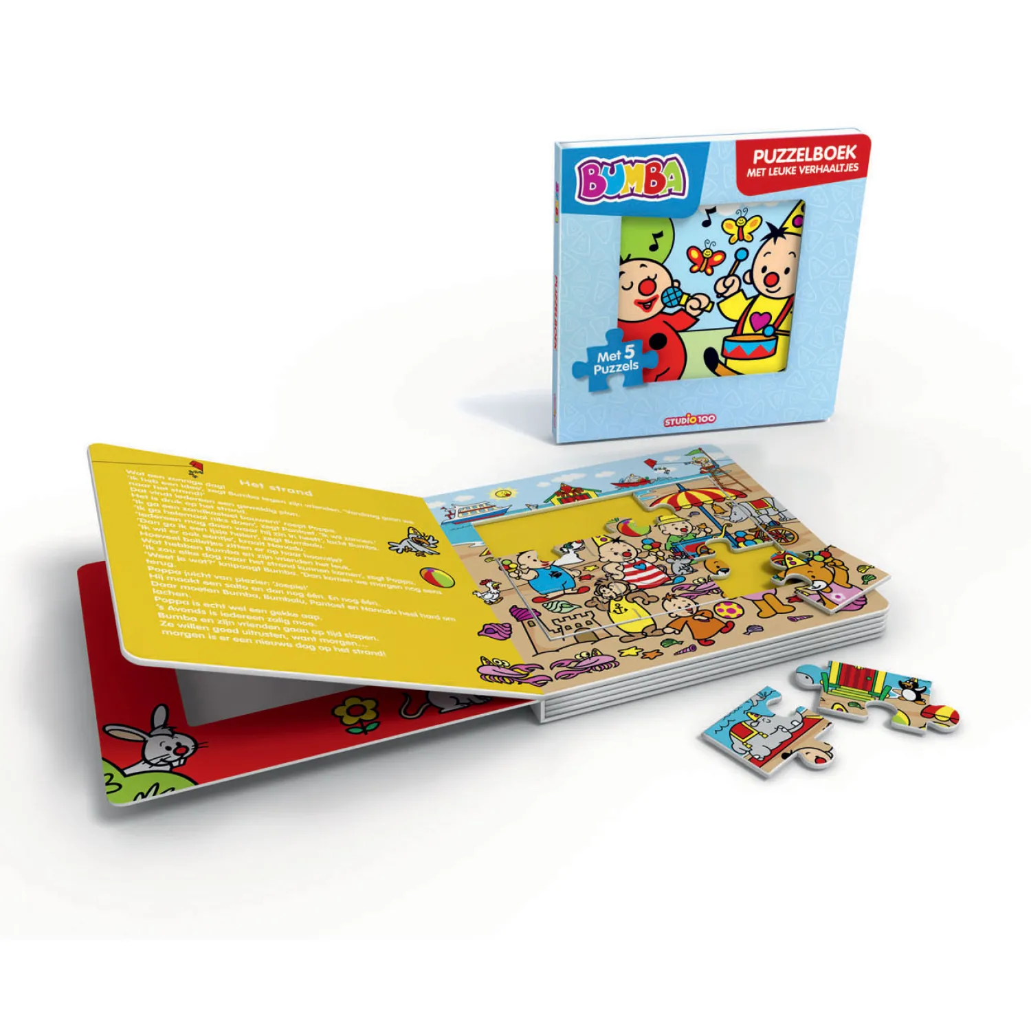 Bumba Puzzelboek met leuke verhaaltjes-Studio 100