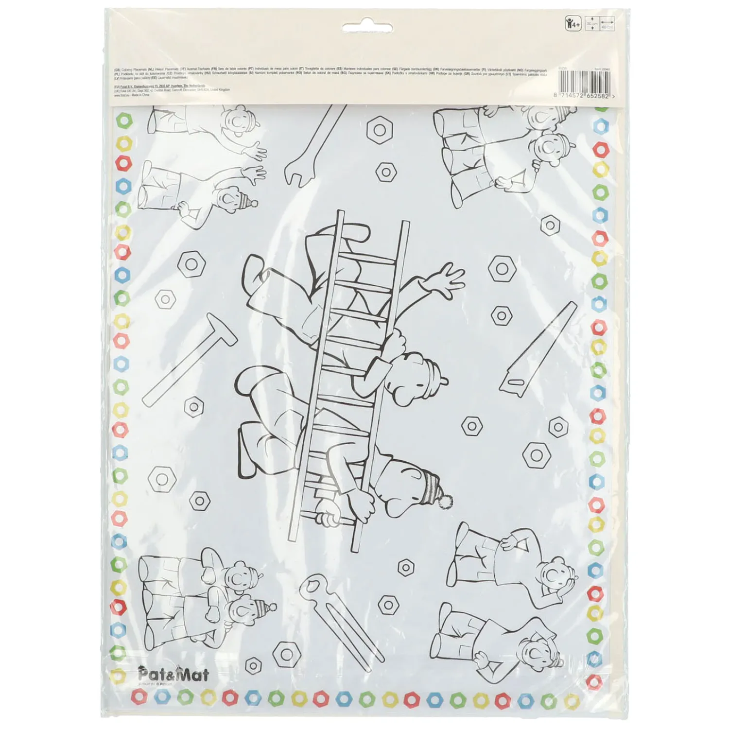 Buurman & Buurman Placemats Kleurplaten, 6st.-Folat BV Discount