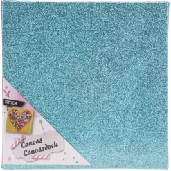 Canvas Glitter 15x15cm, Set van 12 Discount