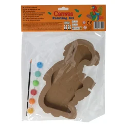 Wins Holland Canvas Schilderen - Papegaai - incl Penseel en 6 kleuren verf Online