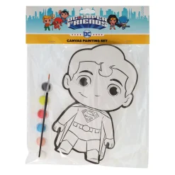 Wins Holland Canvas Schilderen DC Comics - Superman - incl Penseel en 6 kleuren verf Hot