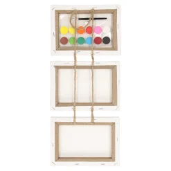 Wins Holland Canvas Schilderset Ruimte, set van 3 stuks Outlet
