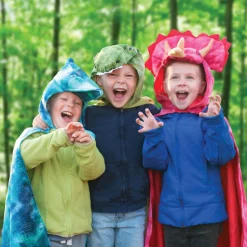 Cape Dinosaurus T-rex, 4-5 jaar-Great Pretenders Hot