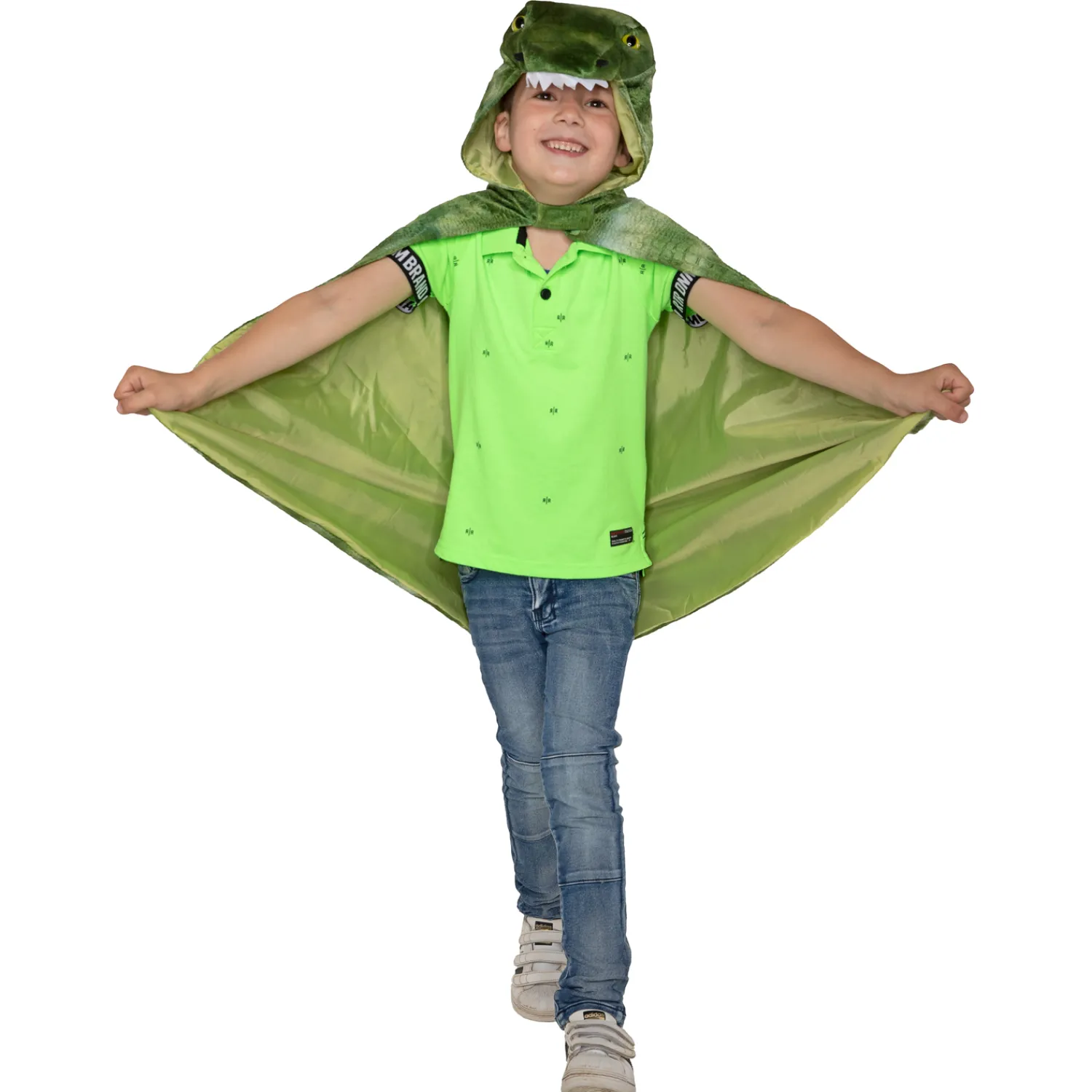 Cape Dinosaurus T-rex, 4-5 jaar-Great Pretenders Hot