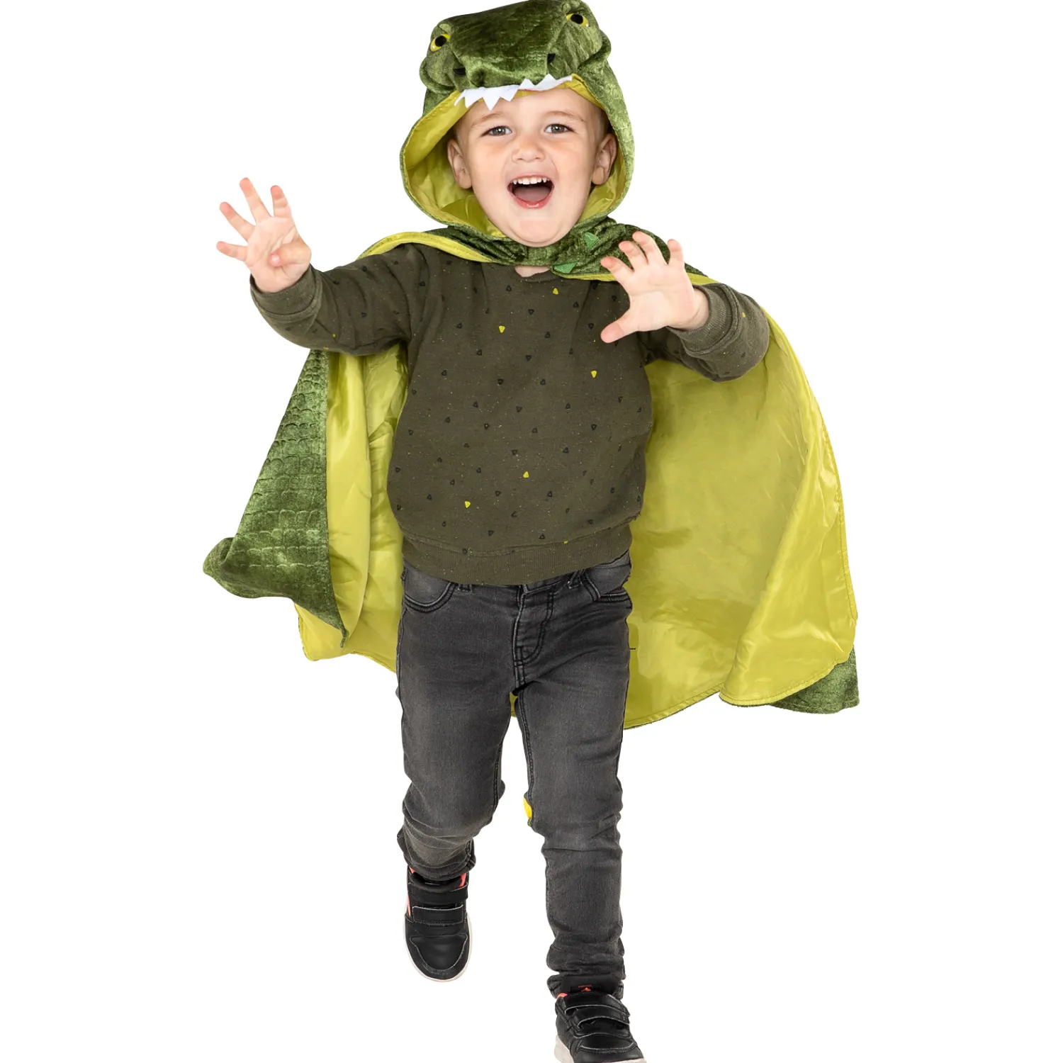 Cape Dinosaurus T-rex, 4-5 jaar-Great Pretenders Hot