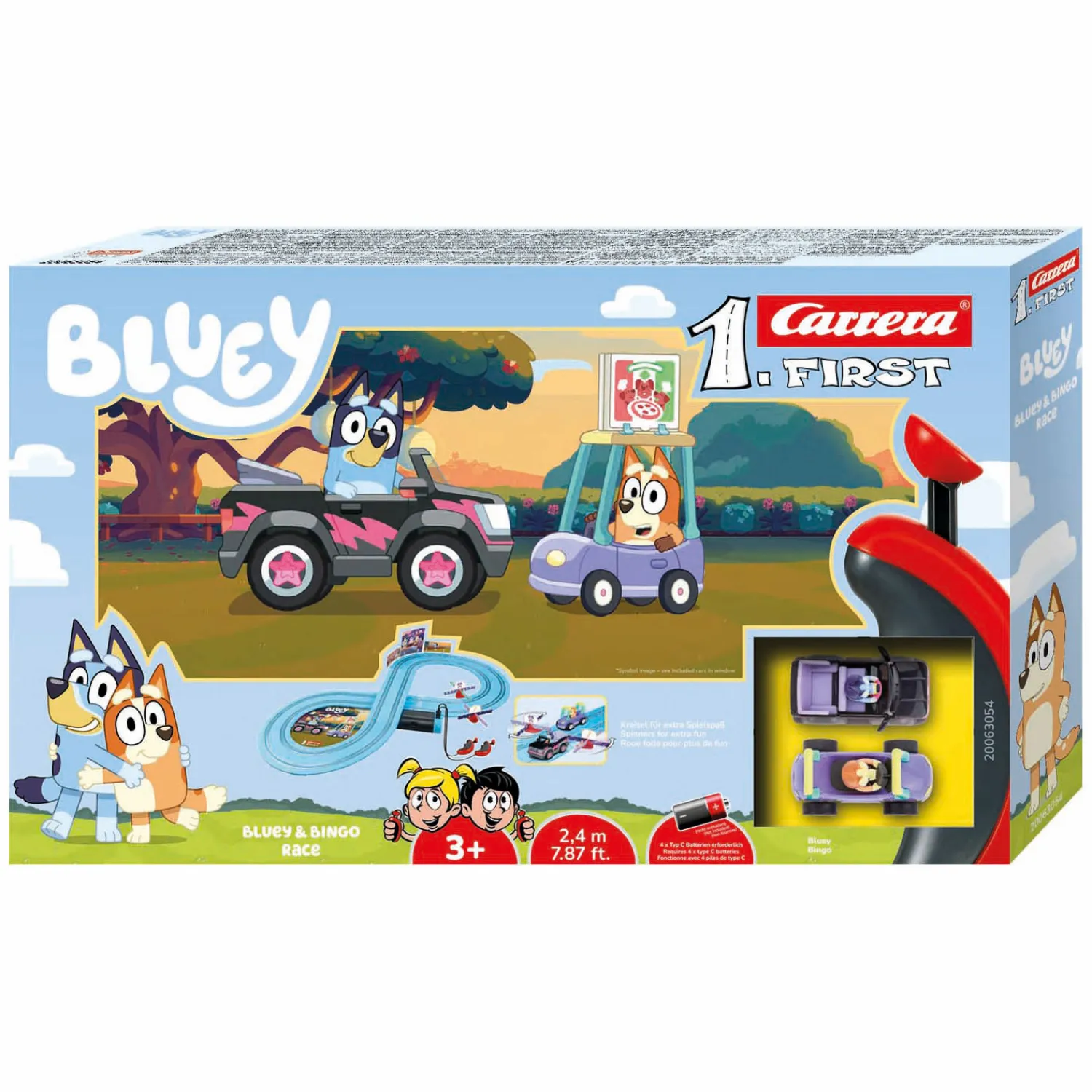 First Racebaan - Bluey & Bingo Race 2,4m>Carrera Outlet