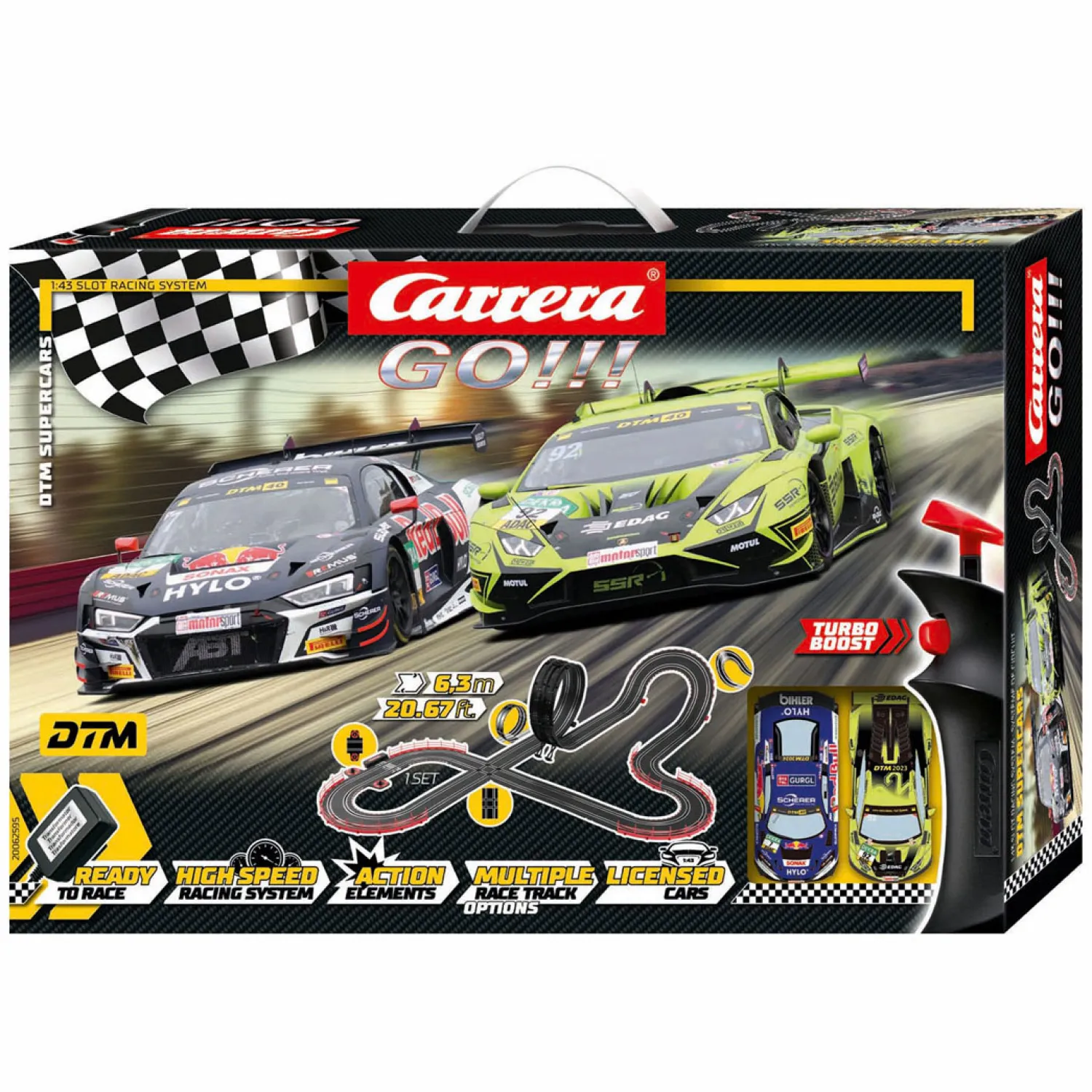 GO!!! Racebaan - DTM Supercars-Carrera Online