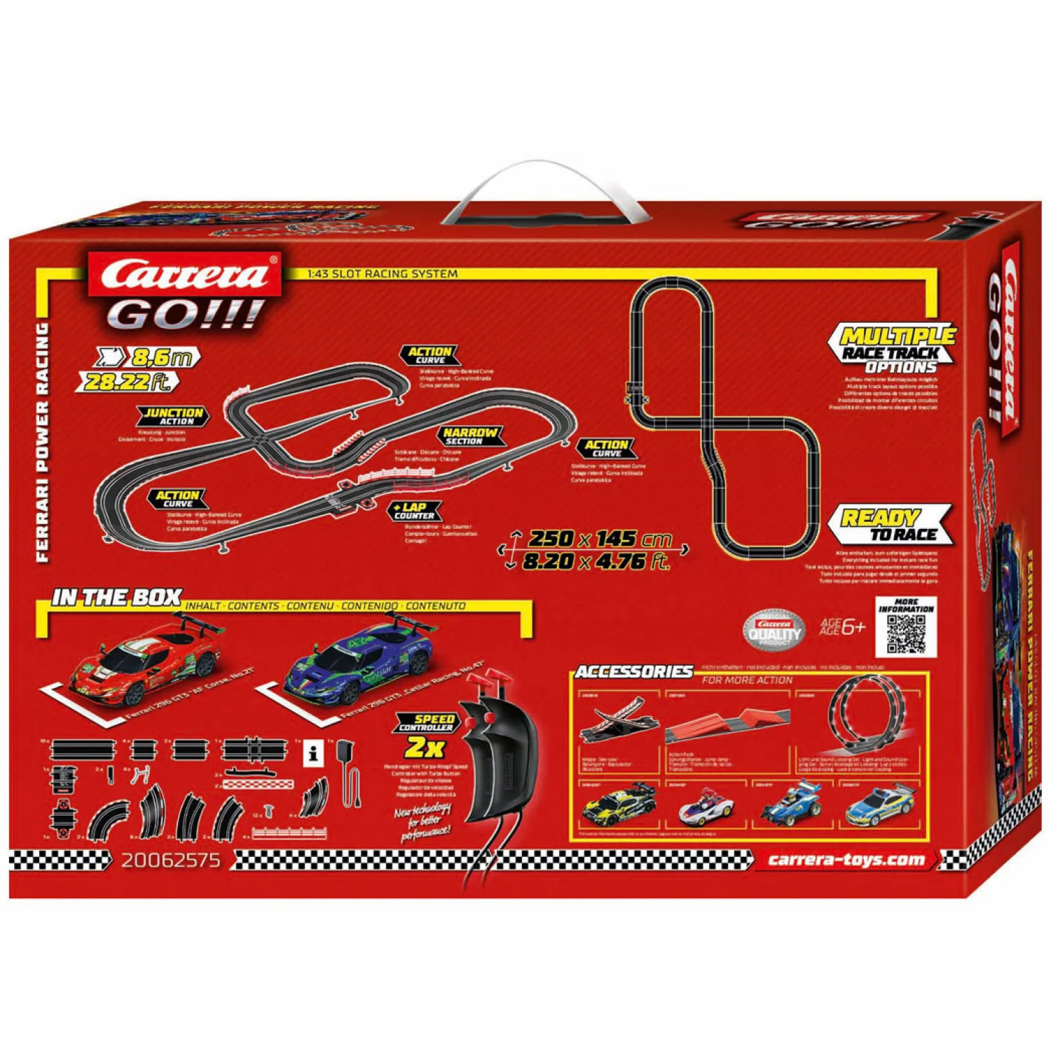 GO!!! Racebaan - Ferrari Power Racing>Carrera Sale