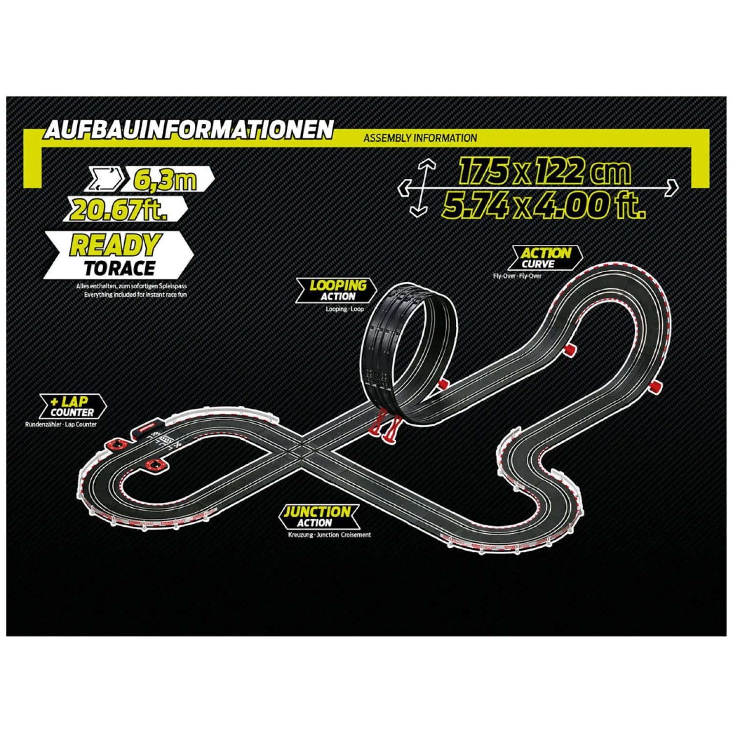 GO!!! Racebaan - GT Super Challenge-Carrera Outlet