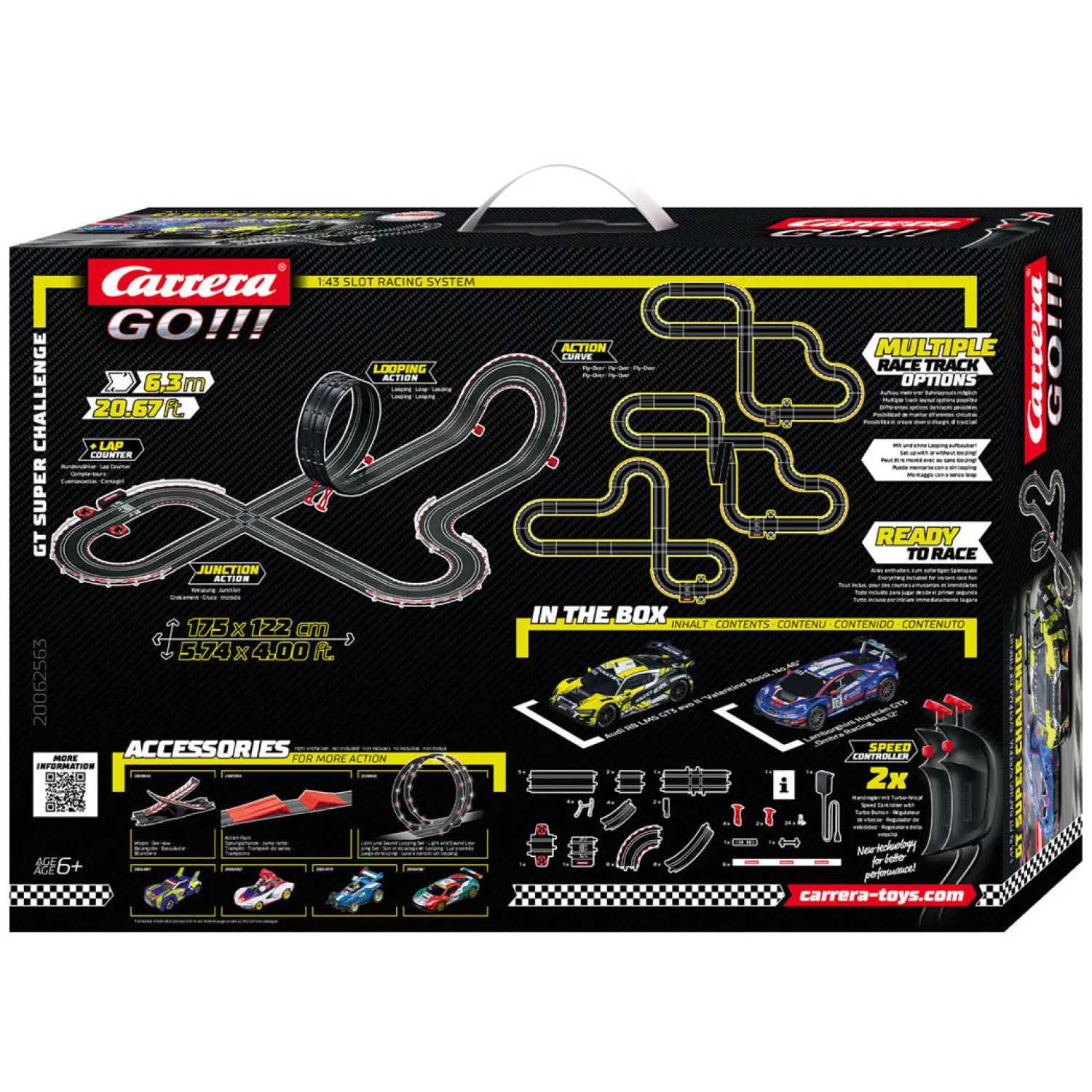 GO!!! Racebaan - GT Super Challenge-Carrera Outlet