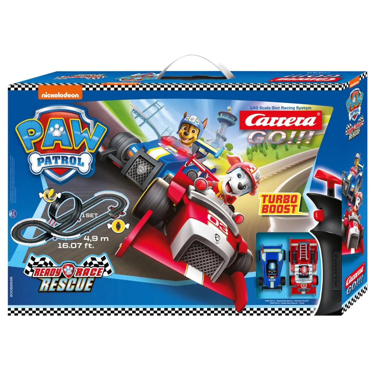 GO!!! Racebaan - PAW Patrol Ready Race Rescue-Carrera Online
