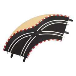 GO!!! Racebaanonderdeel Rijstrookwisselbochten 1:43 , 2st.-Carrera Hot