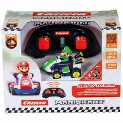 Mini RC 2,4GHz Mario Kart Luigi  - 1:50>Carrera New