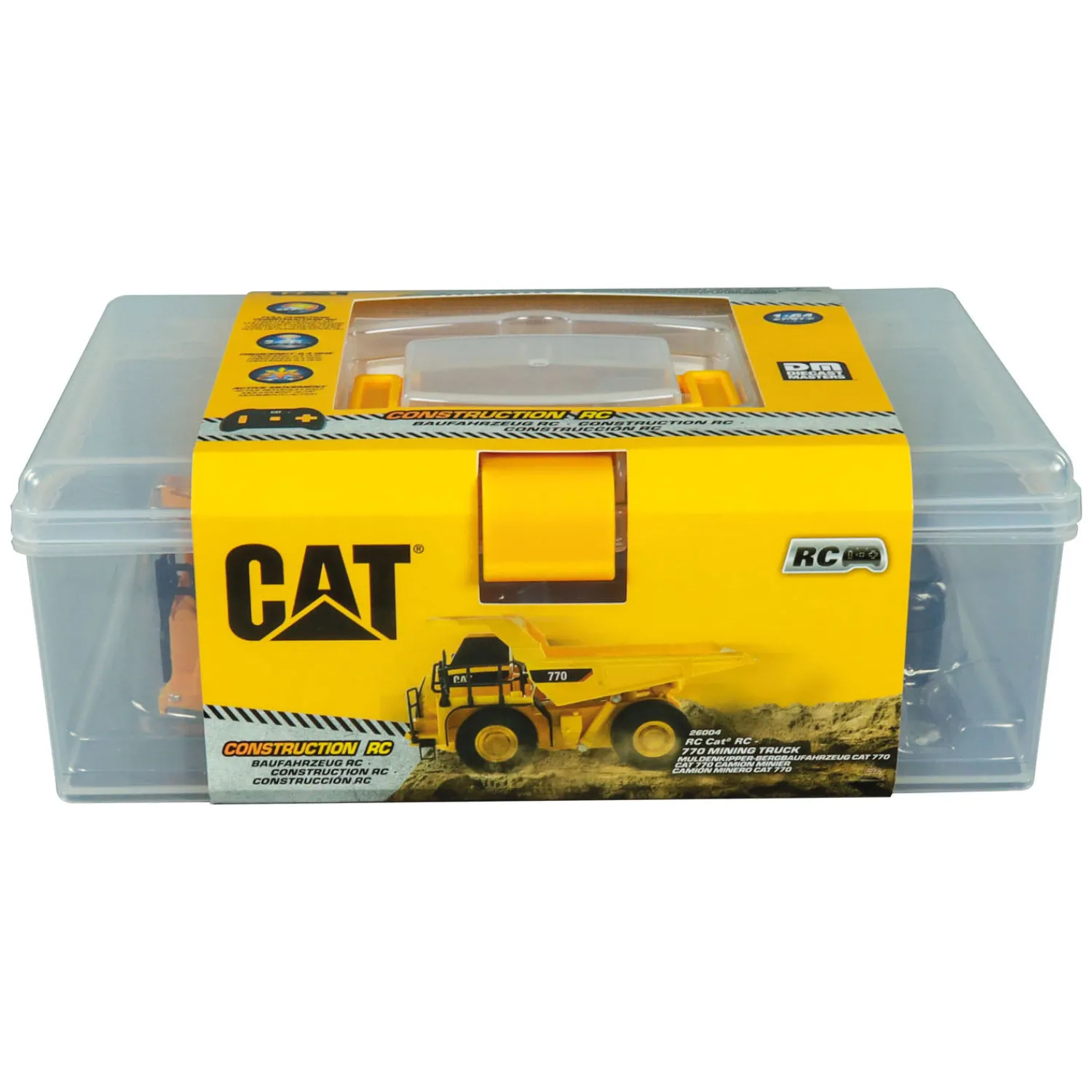 Carrera RC Bestuurbare Auto - CAT Mini RC - 770 Mijnbouw Truck Hot