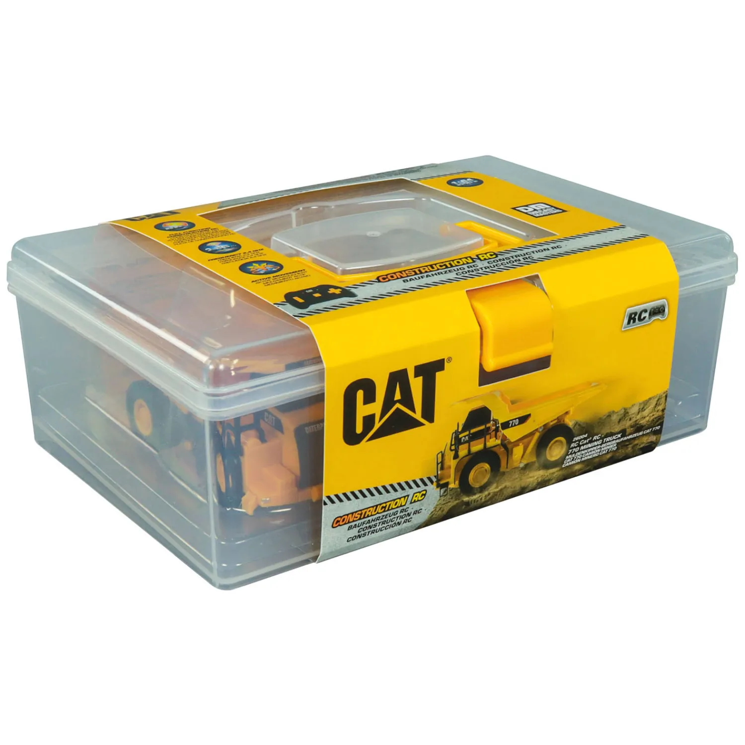 Carrera RC Bestuurbare Auto - CAT Mini RC - 770 Mijnbouw Truck Hot