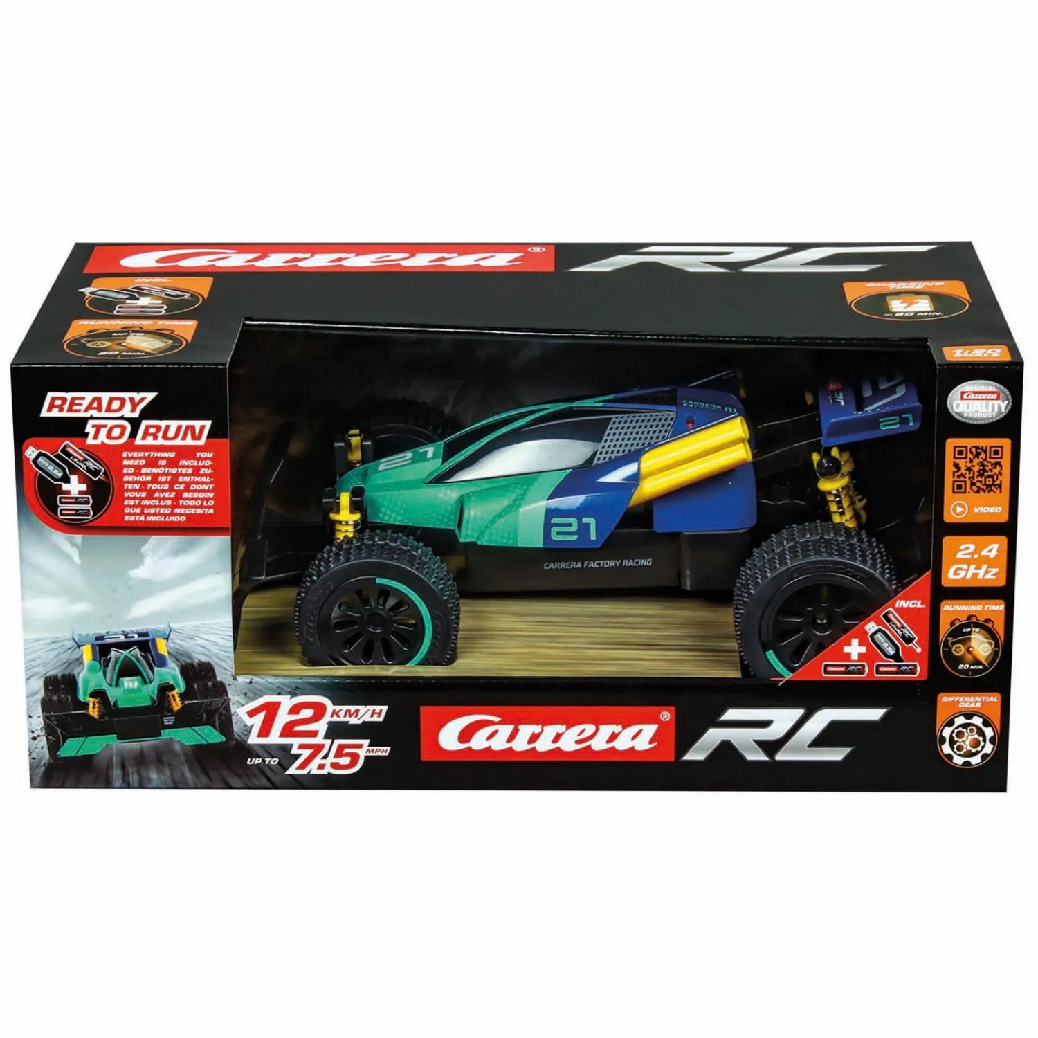 Carrera RC 2,4GHz Factory Racing #21 - 1:20 Discount