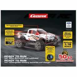 Carrera RC 2,4GHz Ford F-150 Raptor -PX- - 50 km/u New