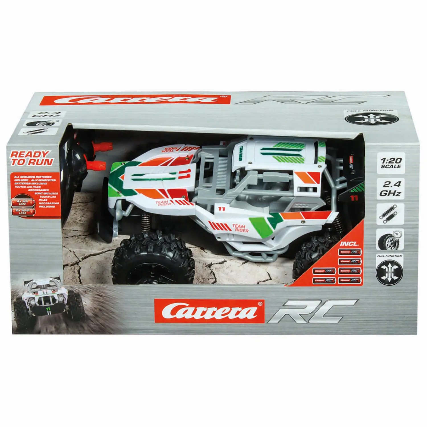 Carrera RC 2,4GHz Team Rider - 1:20 New