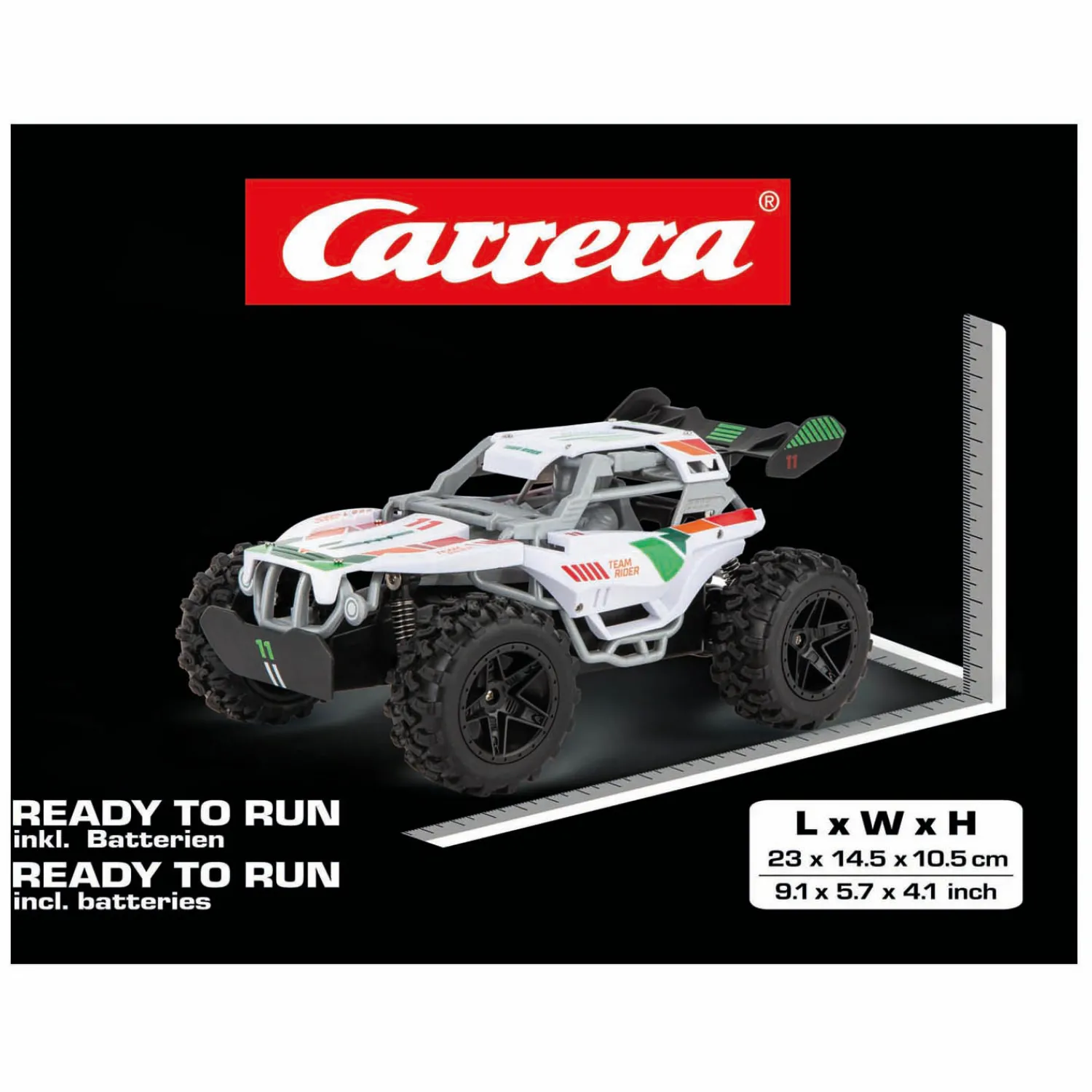 Carrera RC 2,4GHz Team Rider - 1:20 New