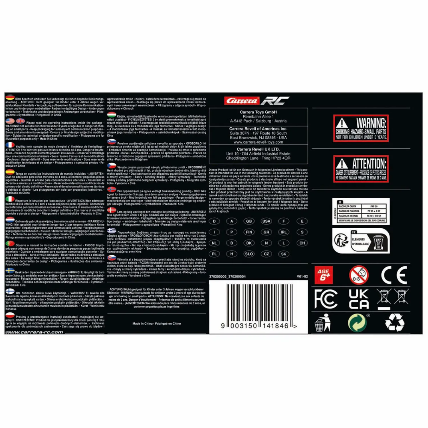 Carrera RC 2,4GHz Team Rider - 1:20 New