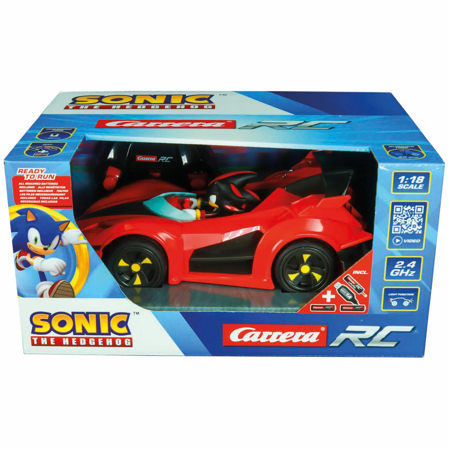 RC 2,4GHz Team Sonic Racing Shadow - 1:18>Carrera Online