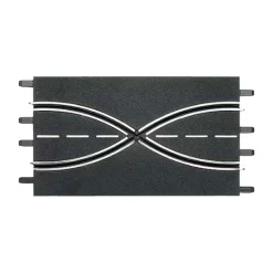 Carrera S-vormig Rijstrookwissel Baanonderdeel 1:24 Discount