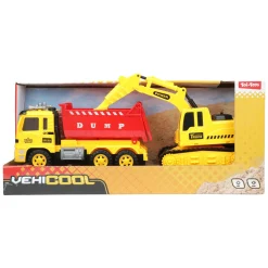 Cars & Trucks Kiepwagen met Graafmachine>Toi-Toys Sale