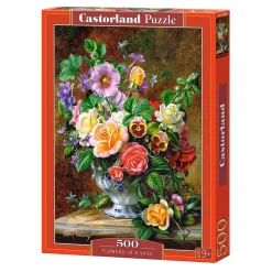 Selecta Castorland Legpuzzel Flowers in a Vase, 500st. New