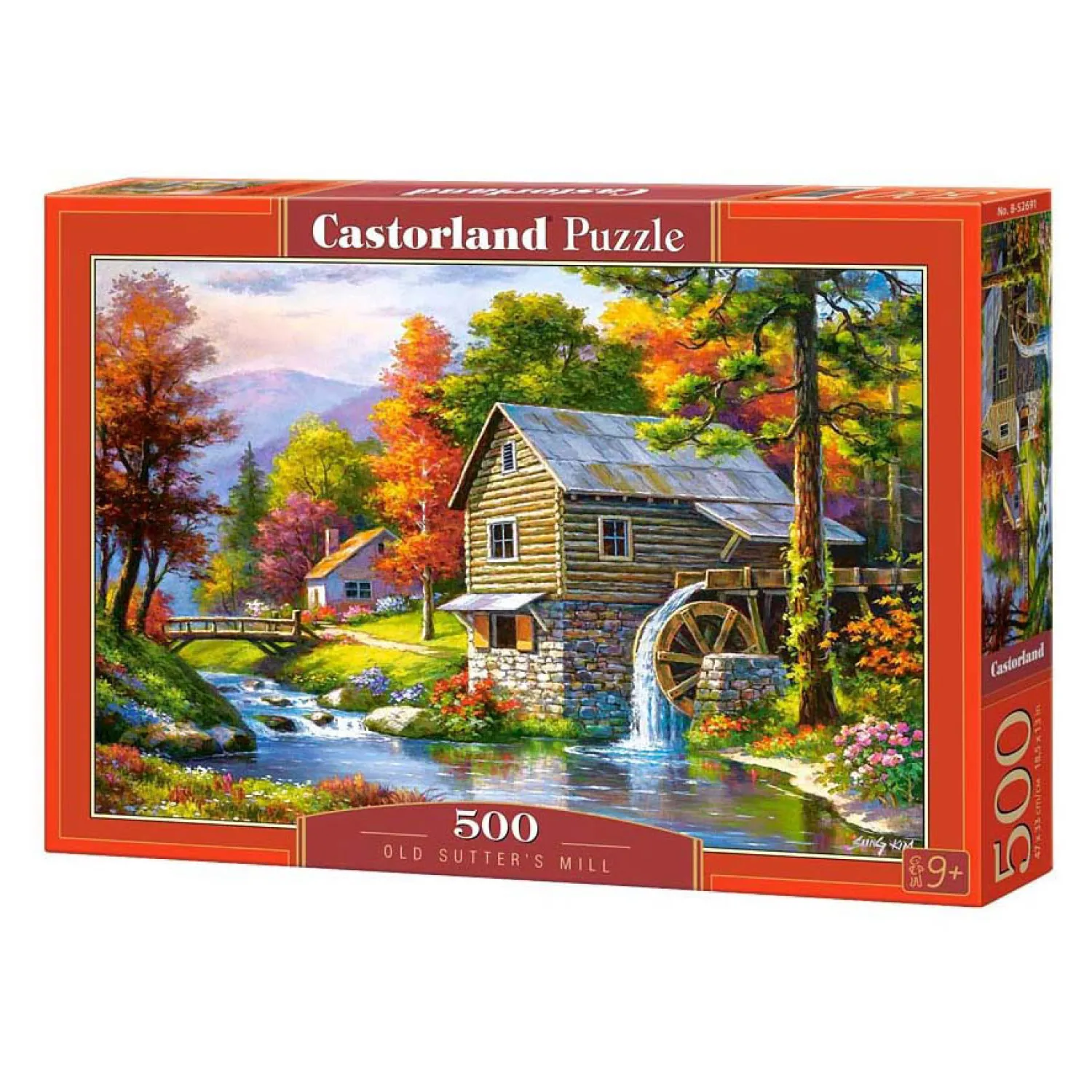 Castorland Legpuzzel Old Sutter's mill, 500st.-Selecta
