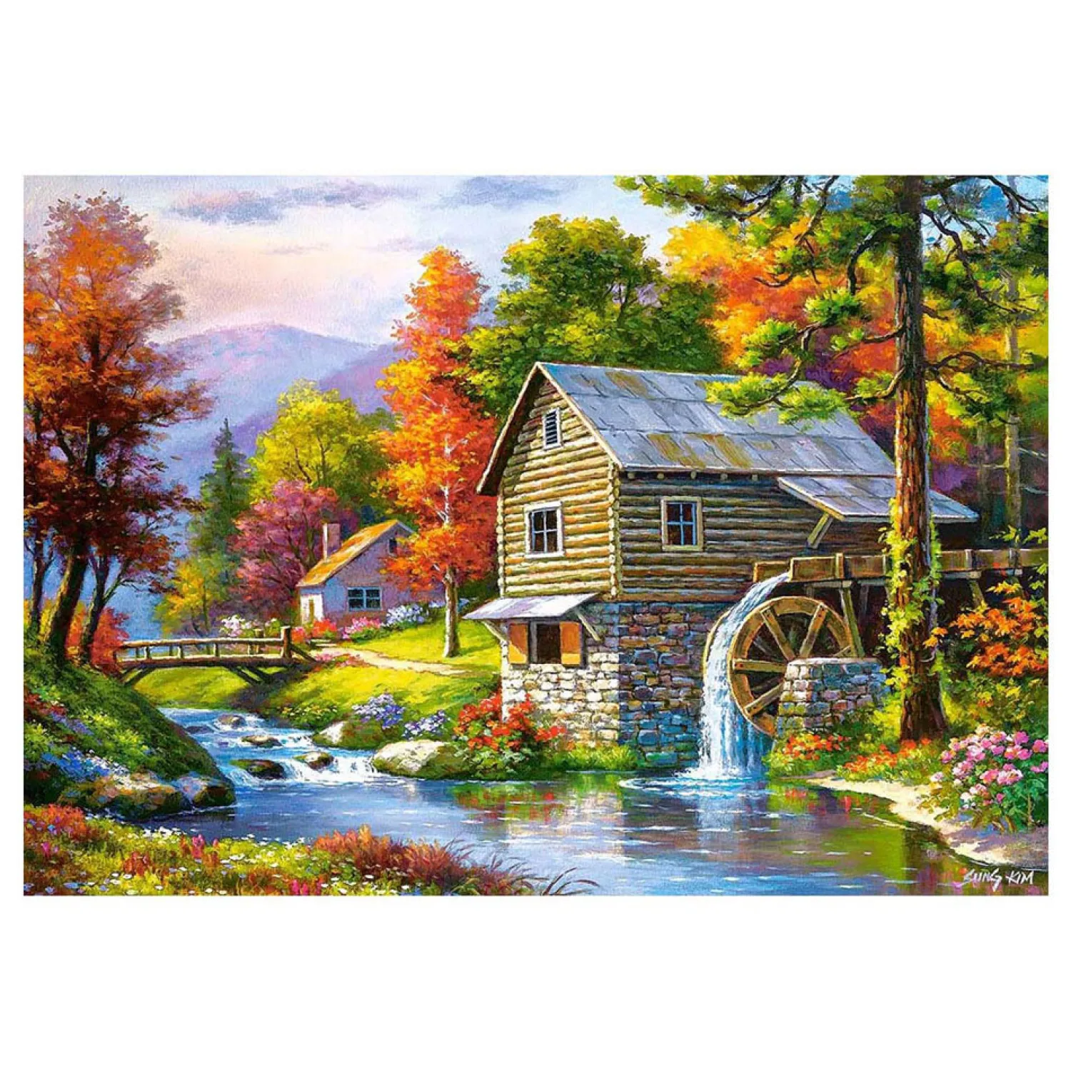 Castorland Legpuzzel Old Sutter's mill, 500st.-Selecta