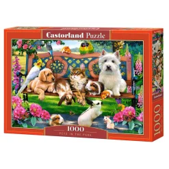 Castorland Legpuzzel Pets in the Park, 1000st.>Selecta Hot