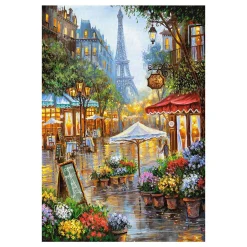 Selecta Castorland Legpuzzel Spring Flowers Paris, 1000st. Hot