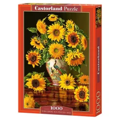 Selecta Castorland Legpuzzel Sunflowers in a Peacock Vase, 1000st. Discount