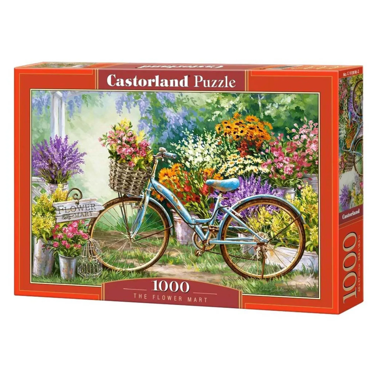 Castorland Legpuzzel The Flower Mart, 1000st.>Selecta