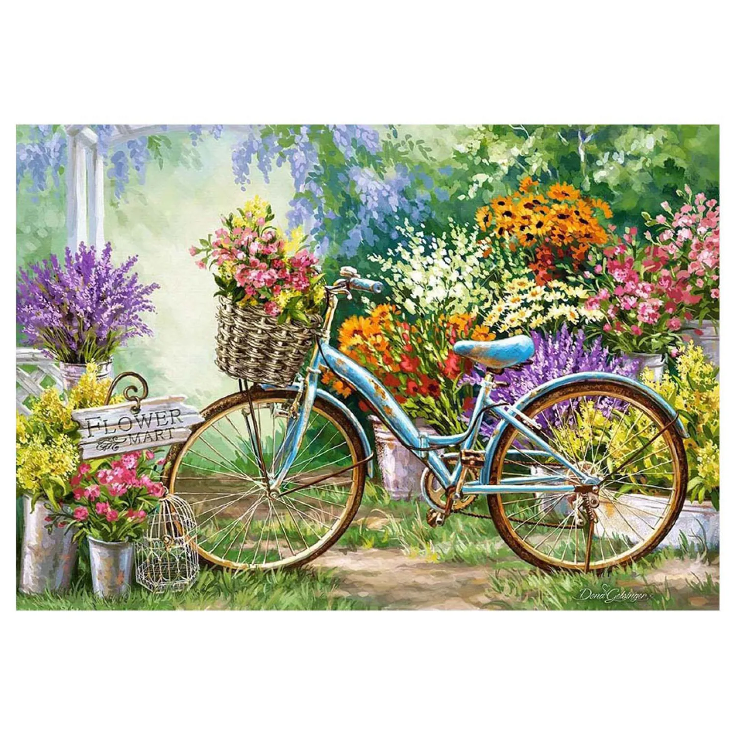 Castorland Legpuzzel The Flower Mart, 1000st.>Selecta