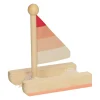 Catamaran Hout -Rood-