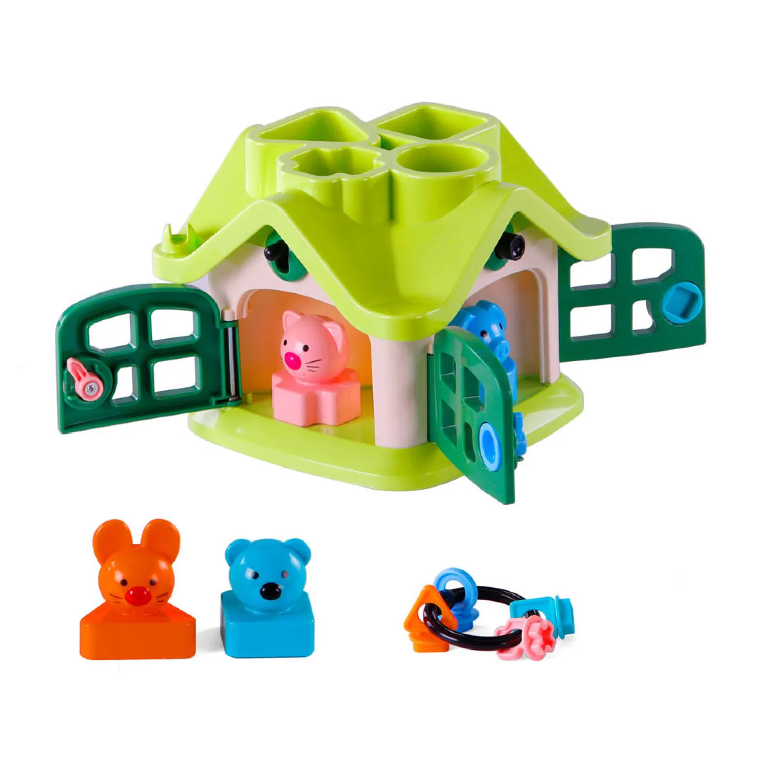 Huis Vormenstoof met Sleutels, 6dlg.>Cavallino Best