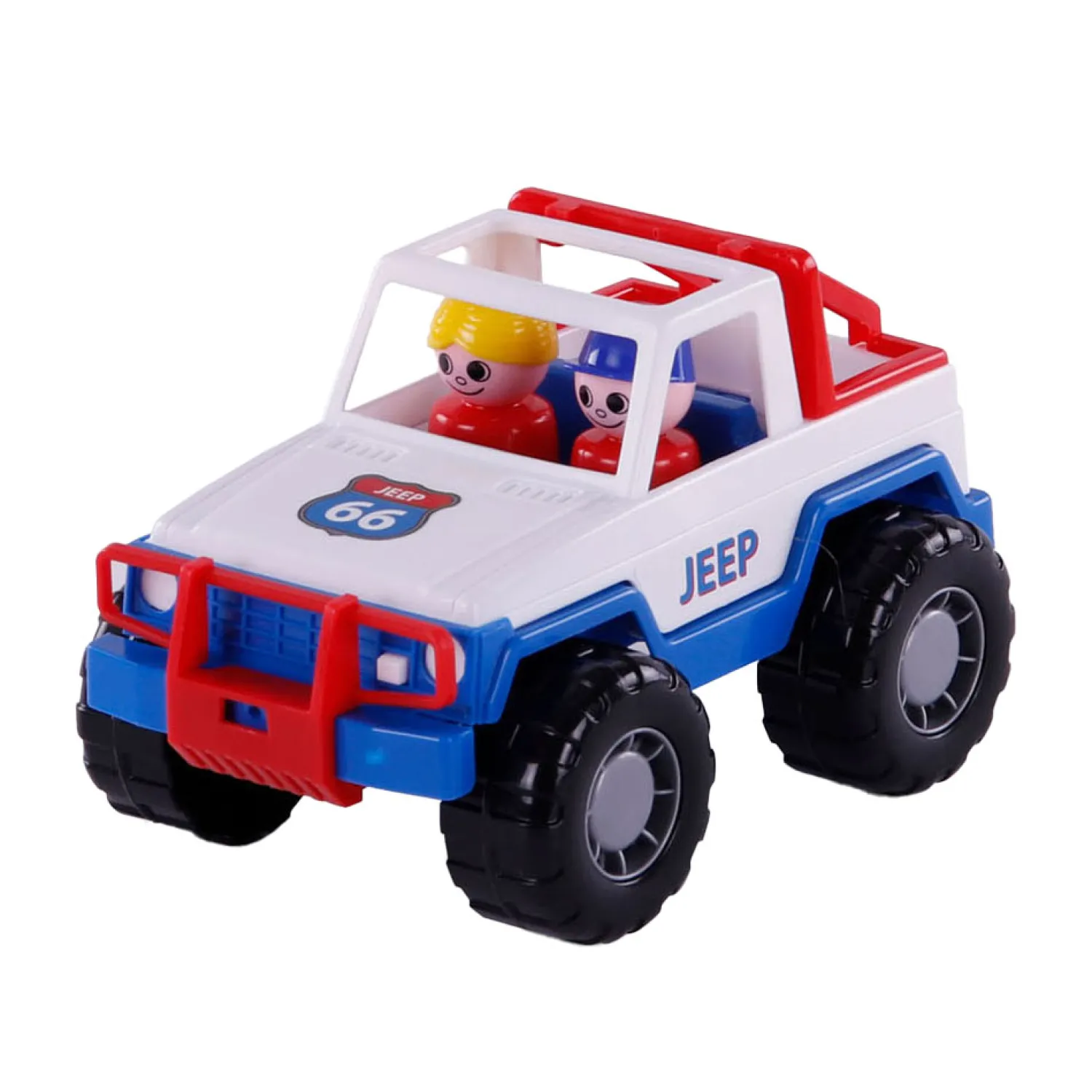 Jeep met 2 Speelfiguren>Cavallino Hot